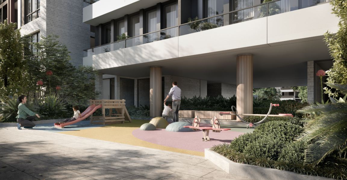 Landscaped gardens at Bayou